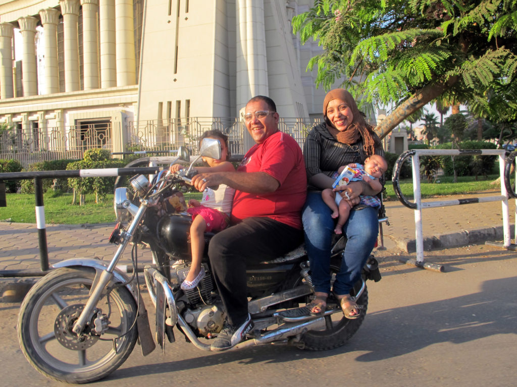 Cairo Drive_Family motorcycle