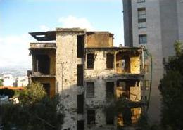 Lebanon Civil War building former Green Line